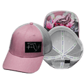 **YOUTH** Florida Hat - Low Profile - Pink / White - Trucker Mesh
