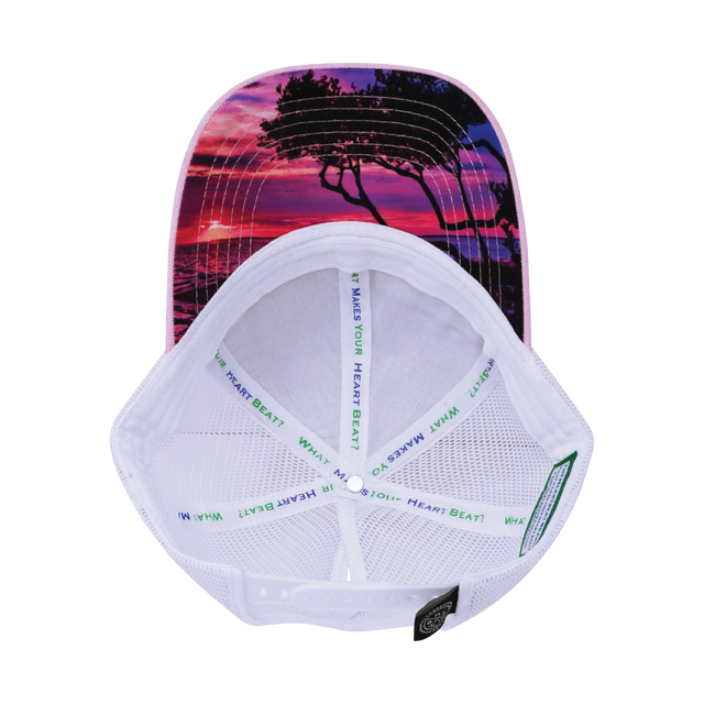 Youth Florida Hat, Low Profile, Ponytail, Snapback Hat, Pink, White, Mens Hat, Womens Hat, Underbill Picture 