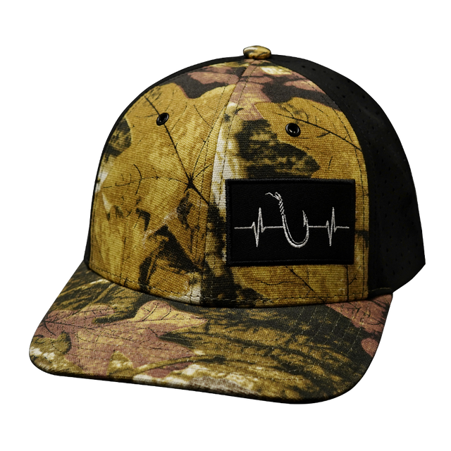 Fishing - 6 Panel - Maple Leaf Camo / Black (Unisex)