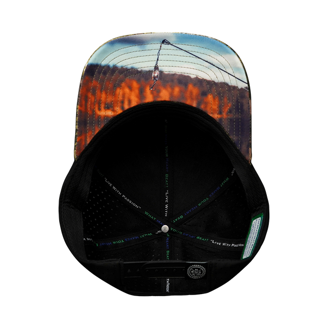 Fishing - 6 Panel - Maple Leaf Camo / Black (Unisex)