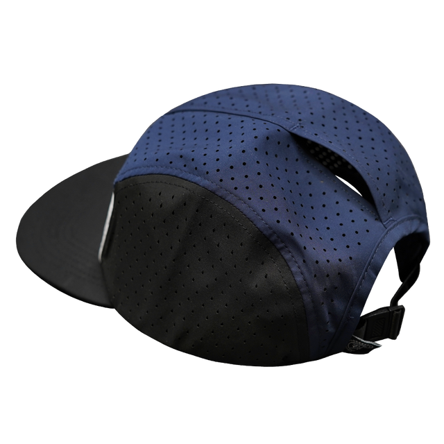 Yoga - 5 Panel - Sporty - Unstructured - Pony Tail - Black / White / Navy (Unisex)