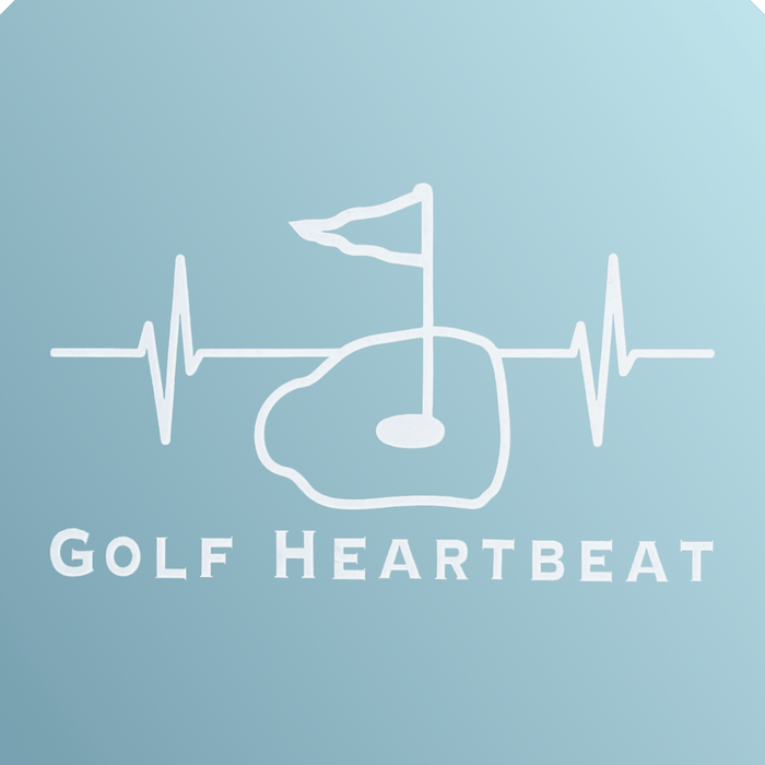 Golf - Sticker - Vinyl - White