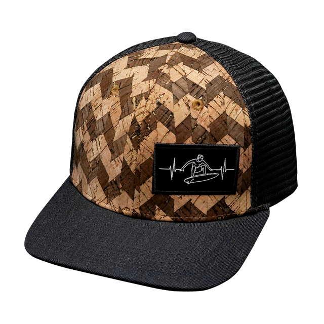 Surf - 6 Panel - Cork - Charcoal Gray (Unisex)