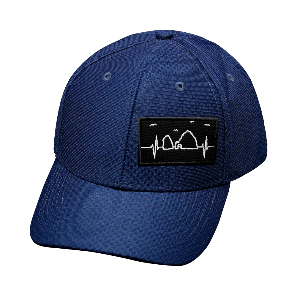 Cabo - 6 Panel - Air Mesh - Atheltic Fit - Navy