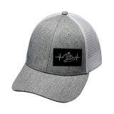Surf - 6 Panel - Shallow Fit - Gray / White