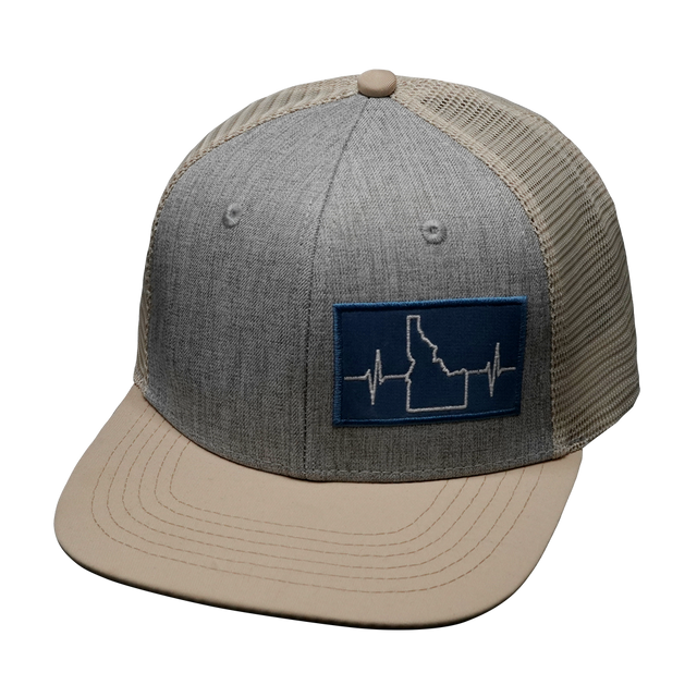 Idaho - 6 Panel - Cream / Gray (Unisex)