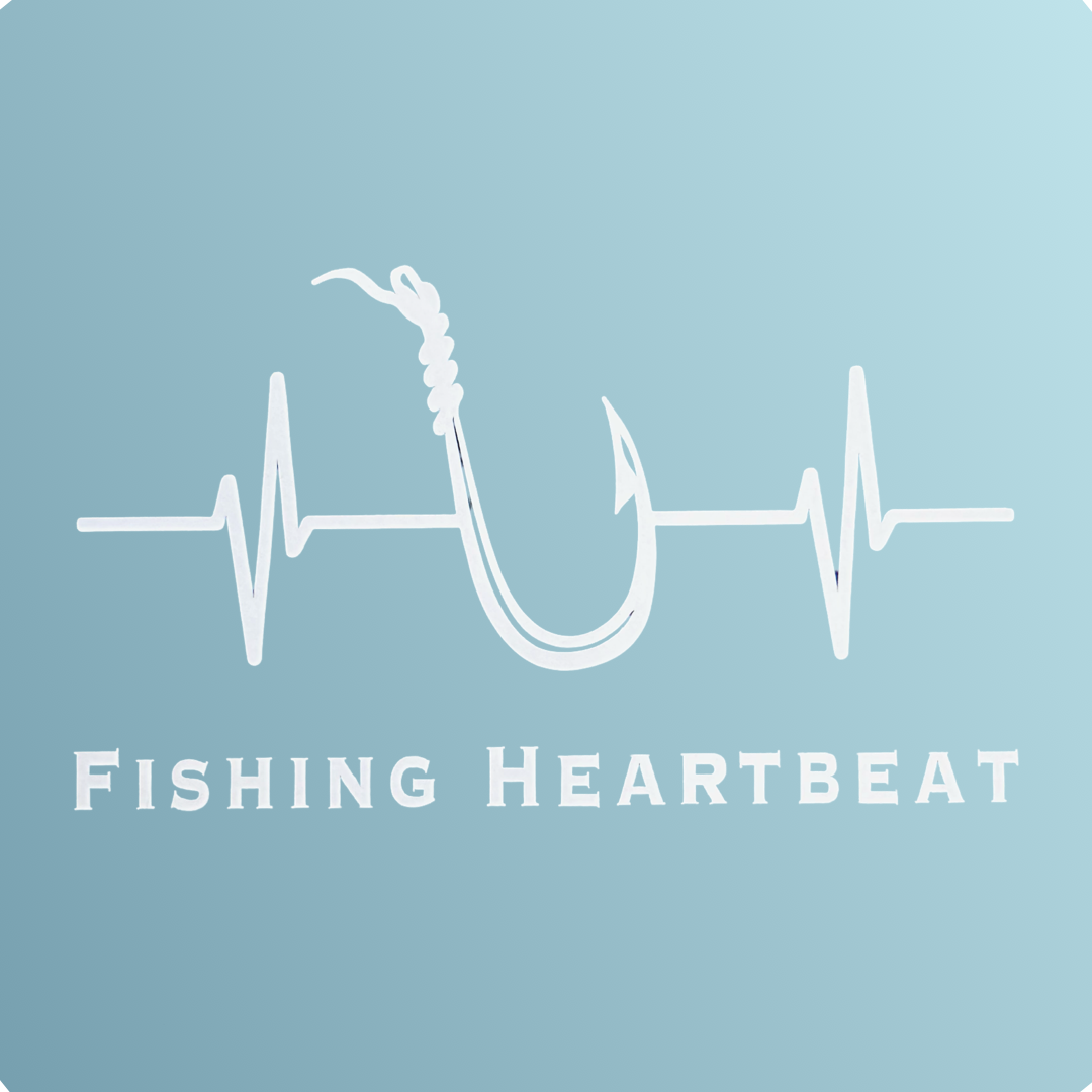 Fishing - Sticker - Vinyl - White