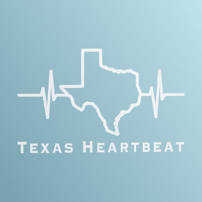 Texas Sticker — Vinyl, White