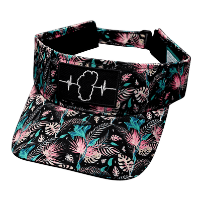Tahoe Visor — Black Floral