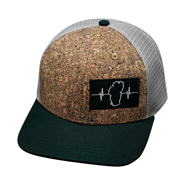 Tahoe - 6 Panel - Cork - Green / Gray (Unisex)