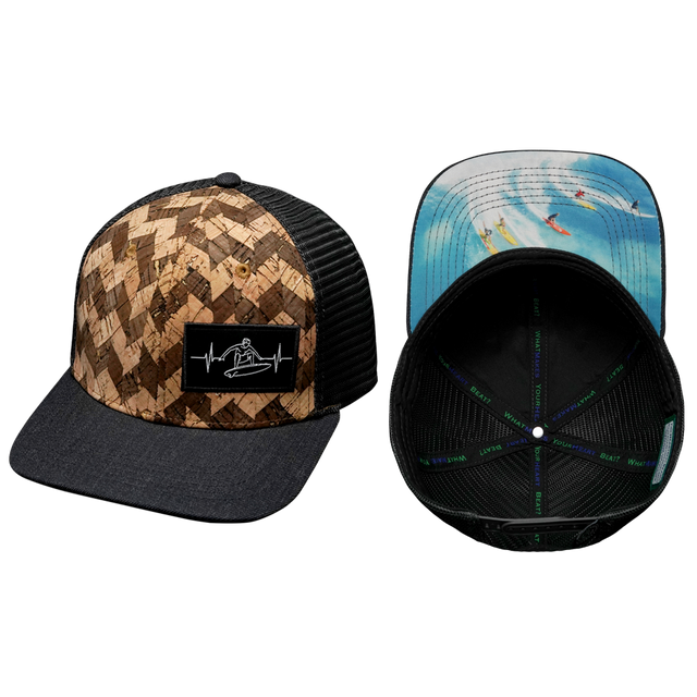 Surf - 6 Panel - Cork - Charcoal Gray (Unisex)