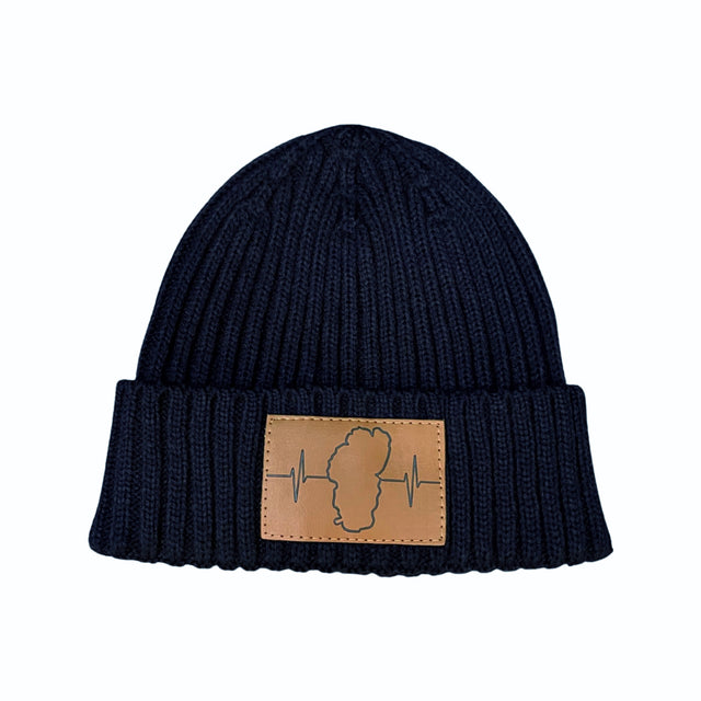 Tahoe - Beanie - Ribbed Cuff - Navy