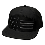 Flag - 7 Panel - Black (Unisex)