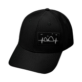 Cabo - 6 Panel - Air Mesh - Atheltic Fit - Black