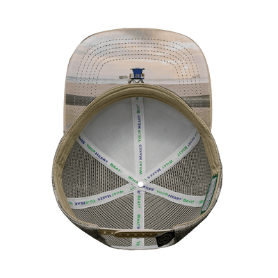 California Hat, Baseball Hat, Snapback Hat, Cream, Gray, Mens Hat, Womens Hat, Underbill Picture