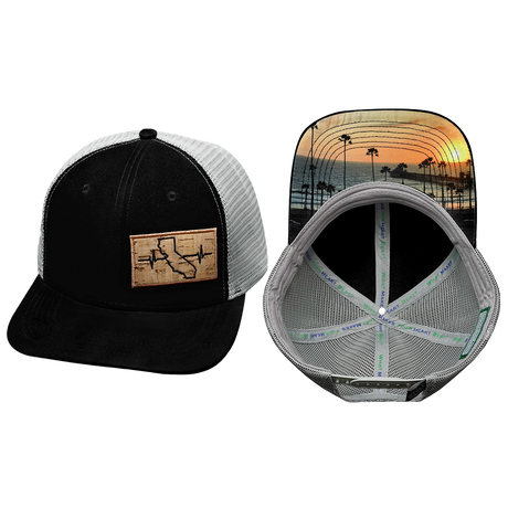 California Hat, Baseball Hat, Snapback Hat, Suede, Black, Gray, Mens Hat, Womens Hat, Main Picture