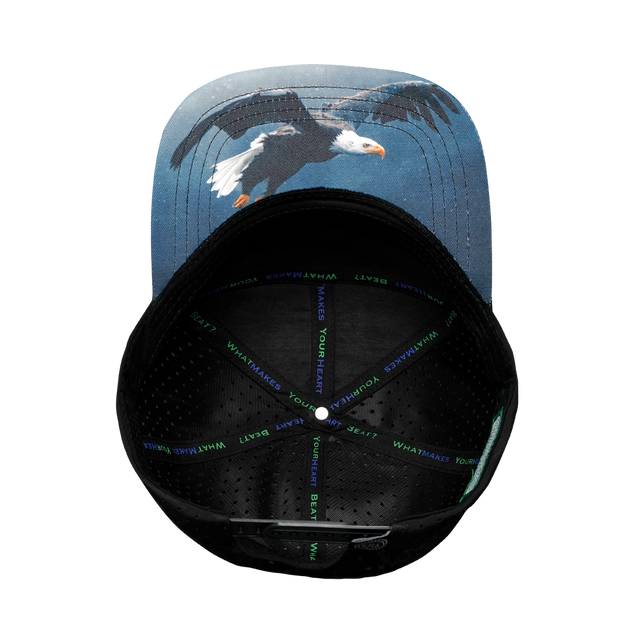 Florida Hat, Flat Bill, Snapback Hat, Navy Camo, Black, Mens Hat, Womens Hat, Underbill Picture 