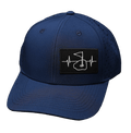 Golf Hat - Baseball Hat Fit - Dark Blue (No Photo) - Laser Mesh
