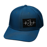 Golf Hat, Baseball Hat, Snapback Hat, Dark Teal, Mens Hat, Womens Hat, Front Picture 