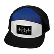 Golf Hat, Flat Bill, Snapback Hat, Black, White, Navy, Mens Hat, Womens Hat, Front Picture, No Photo