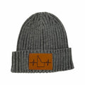 Idaho Beanie - Ribbed Cuff - Gray
