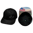 Idaho Hat, Baseball Hat, Snapback Hat, Black Camo, Black, Mens Hat, Womens Hat, Main Picture 