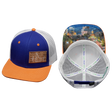 Idaho Hat, Baseball Hat, Snapback Hat, Orange, Royal Blue, White, Mens Hat, Womens Hat, Main Picture 