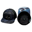 Idaho Hat, Flat Bill, Snapback Hat, Navy Camo, Black, Mens Hat, Womens Hat, Main Picture 