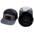 Idaho Hat, Flat Bill, Snapback Hat, Navy, Gray, Black, Mens Hat, Womens Hat, Main Picture 