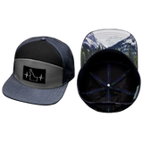 Idaho Hat, Flat Bill, Snapback Hat, Navy, Gray, Black, Mens Hat, Womens Hat, Main Picture 