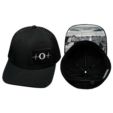 Oceanside Hat, Baseball Hat, Snapback Hat, Black, Mens Hat, Womens Hat, Main Picture