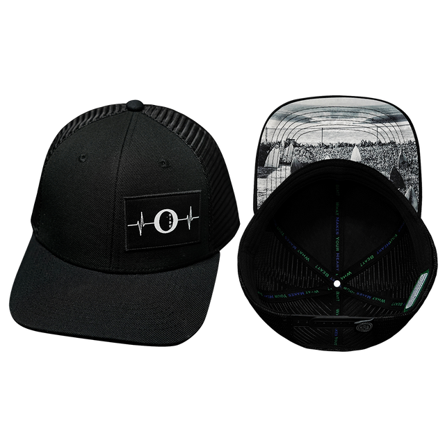 Oceanside Hat, Baseball Hat, Snapback Hat, Black, Mens Hat, Womens Hat, Main Picture