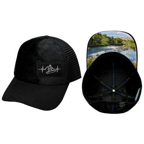 Surf Hat, Trucker Hat, Snapback Hat, Black, Mens Hat, Womens Hat, Main Picture