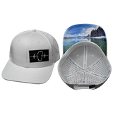 Tahoe Hat, Baseball Hat, Snapback Hat, White, Mens Hat, Womens Hat, Main Picture