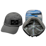Tahoe Hat, Dad Hat, Snapback, Gray, Mens Hat, Womens Hat, Main Picture
