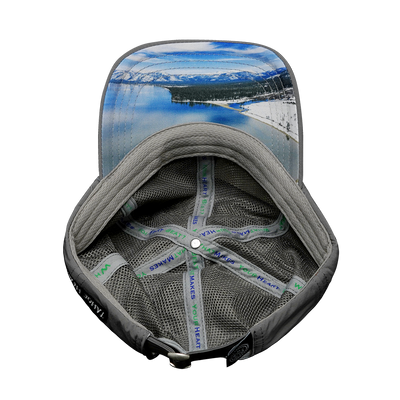 Tahoe Hat, Dad Hat, Snapback, Gray, Mens Hat, Womens Hat, Underbill Picture