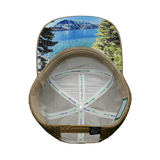 Tahoe Hat, Flat Bill, Snapback Hat, Corduroy, Tan, Black, Gray, Mens Hat, Womens Hat, Underbill Picture 