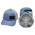 Tahoe Hat, Low Profile, Snapback Hat, Light Blue, White, Mens Hat, Womens Hat, Main Picture 