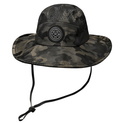 THB Boonie, Sun Hat, Tan Camo, Mens Boonie, Womens Boonie, Front Picture