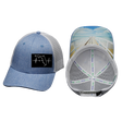 Youth Florida Hat, Low Profile, Snapback Hat, Light Blue, White, Mens Hat, Womens Hat, Main Picture 