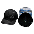 Youth Tahoe Hat, Baseball Hat, Snapback Hat, Black Camo, Black, Mens Hat, Womens Hat, Main Picture