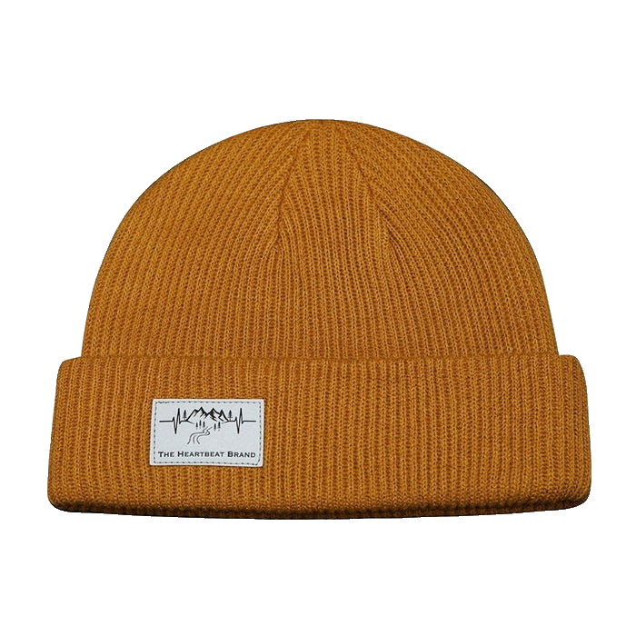Mountains Beanie - Cuffed - Copper