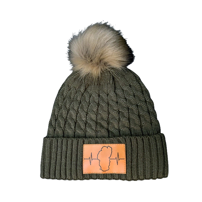 Tahoe Beanie - Pom - Olive