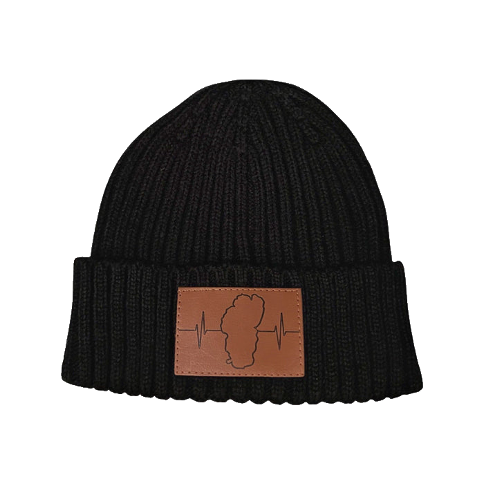 Tahoe - Beanie - Ribbed Cuff - Black (Unisex)